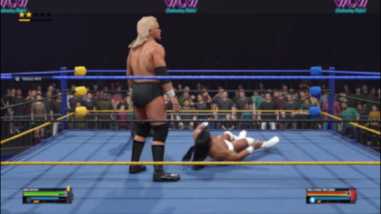 WCW Saturday Night Dan Spivey 🆚 The Z-Man Tom Zenk