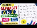 English Alphabet A to Z Writing Practice | ABCD Handwriting Tutorial for Beginners