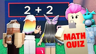 HOW SMART ARE WE?! (Roblox Math Obby With Friends!)