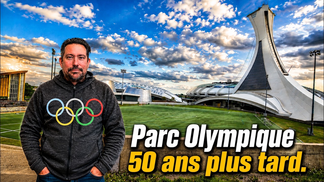 Le Parc Olympique 50 ans plus tard! #montreal #1976