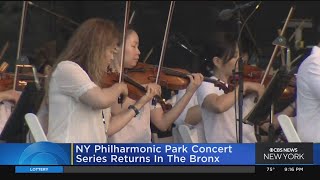 New York Philharmonic park concert series returns