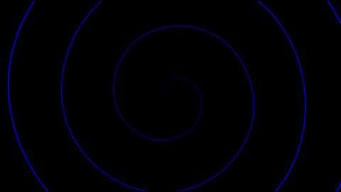blue spiral