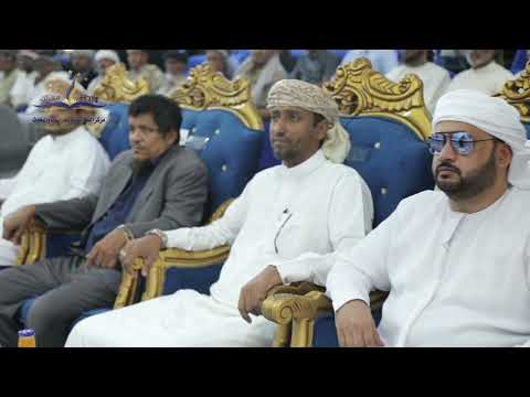 من الارشيف الشاعر احمد باحلي في مهرجان يوم اللغة المهرية 2021م