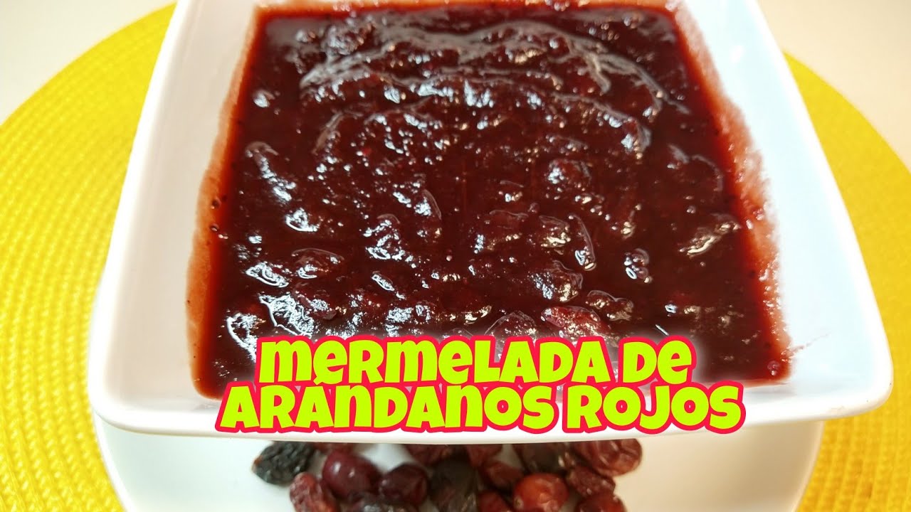 Mermelada de Arándanos rojos (Cranberries)