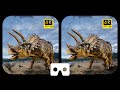 SBS 3D | Jurassic Encyclopedia #17 - Triceratops dinosaur facts | Video for 3D GLASSES