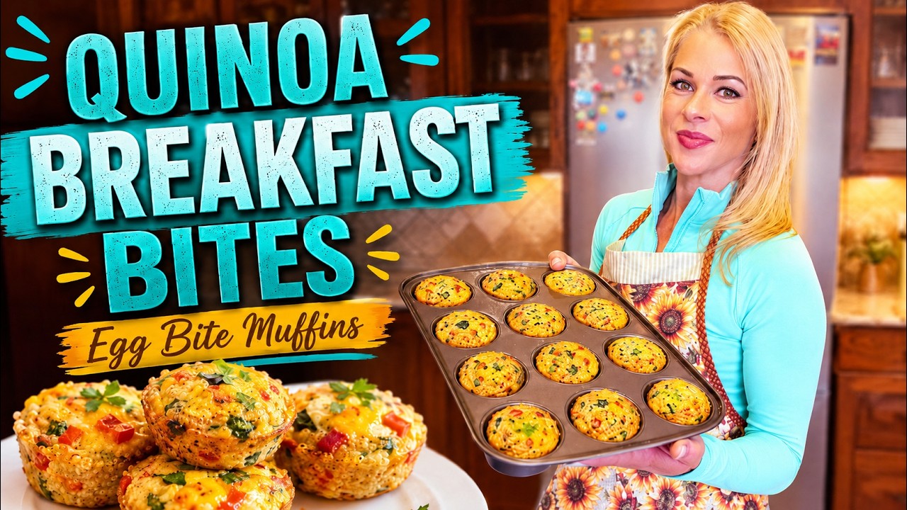 QUINOA BREAKFAST BITES