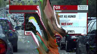 Local News Blooper - Datamosh