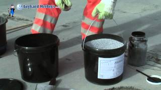 Herbol-Flüssig-Asphalt / Liquidly asphalt