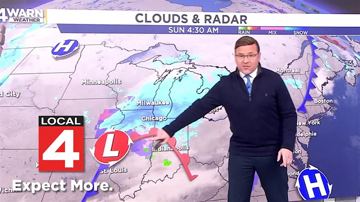 Metro Detroit weather forecast Dec. 7, 2025 -- 7:45 a.m. Update