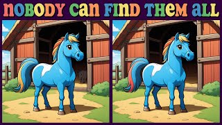 Spot the 3 differences 🧩 Several exciting puzzles to find the differences between two images 🤔146