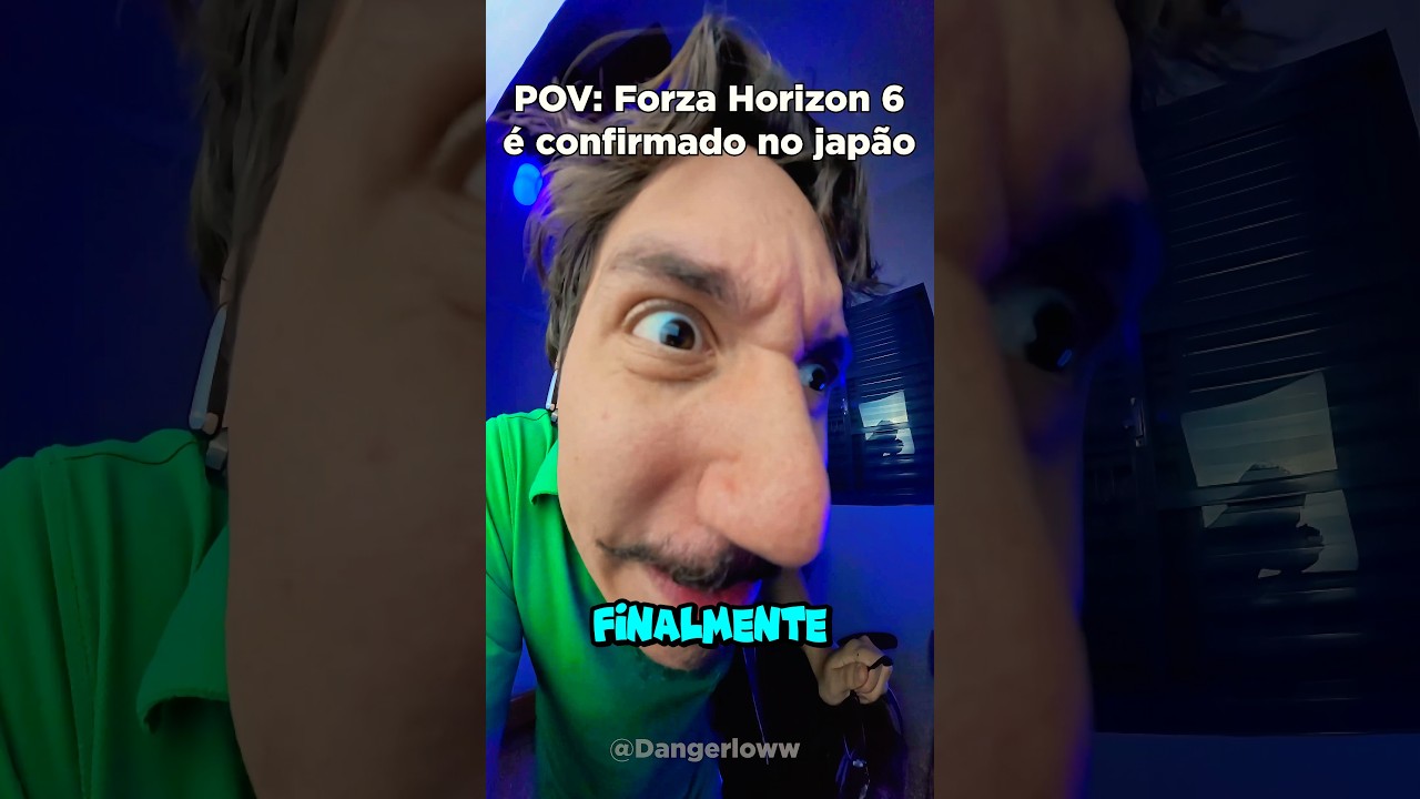 🔥O Gamer Caixista quando VIU o anúncio de Forza Horizon 6! 😱