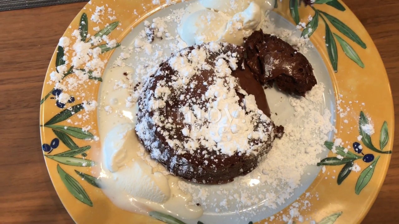 How To Make Delicious French Chocolate Lava Cake YouTube