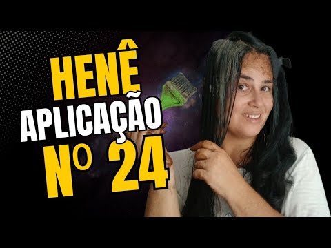 Vigésima quarta aplicação de henê. Pedi socorro ao henê Indignado Divina Dama em pó!