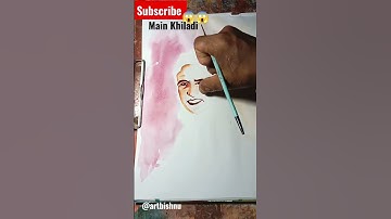 how to draw😱🤩 akshay kumar akshay kumar songs #shorts #shotstatus #shortsfeed #akshaykumar