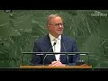 Watch in full: Australian PM Anthony Albanese delivers speech to UN general assembly