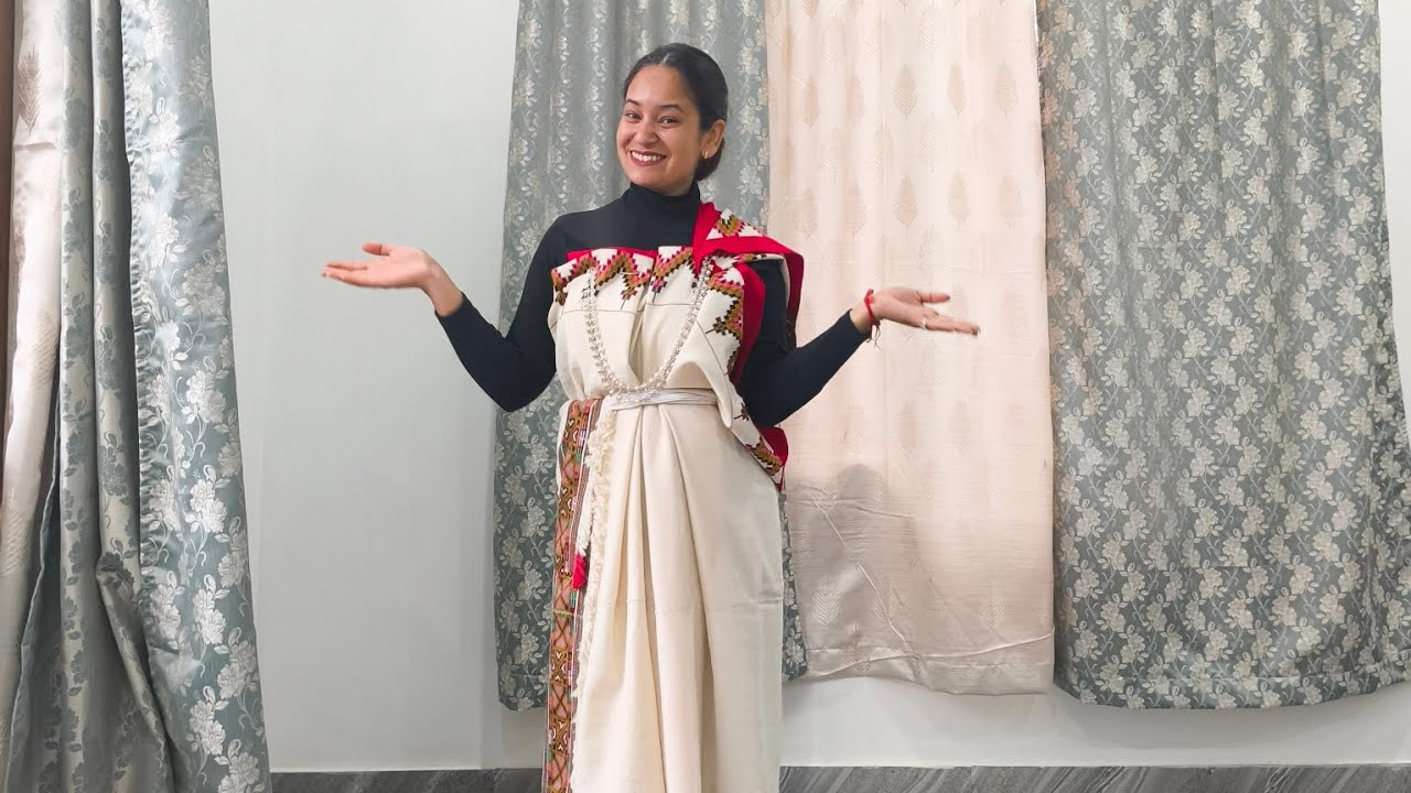 ||HOW TO WEAR KULLVI PATTU||OUR TRADITIONAL DRESS||OUR PRIDE||#vlog #food #life #pattu #kullu #like 