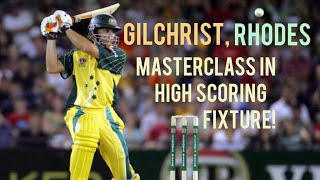 Gilchrist, Rhodes Masterclass In High Scoring Fixture | South Africa Vs Australia | 5th ODI 2002