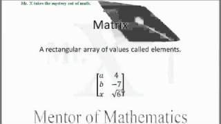 Glossary-Matrix