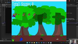 Update on Fruit Frog Game - SDL - Create Infinite Drop of Item from the top of the screen. screenshot 3