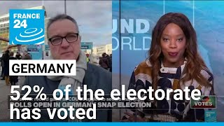 Germany: High turnout predicted for snap elections • FRANCE 24 English