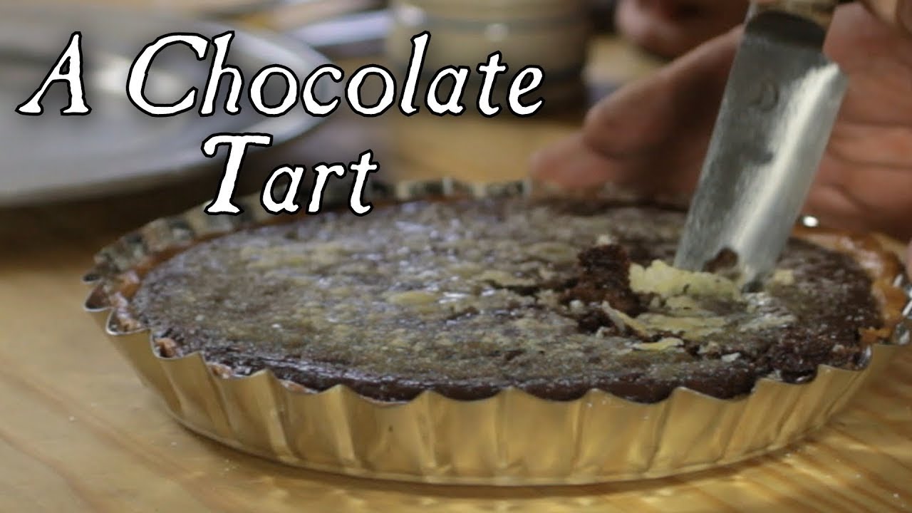 Chocolate Tart - 18th Century Cooking with Jas Townsend and Son S4E3