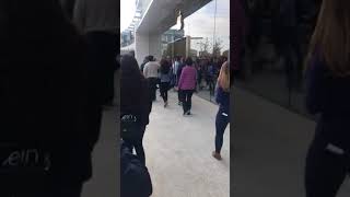 New Apple Store at the domain grand opening.