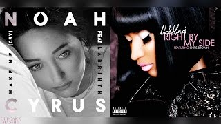 Cry By My Side - Noah Cyrus, Labrinth & Nicki Minaj (Mashup)
