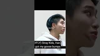 Seungmin voice just wow😲😲 my reaction was exactly same like han and changbin ❤️❤️ #straykids #shorts Resimi