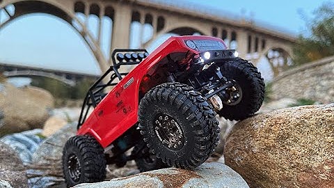 New Mods for my SCX24 and test drive Crawling Rocks ( Axial Deadbolt )