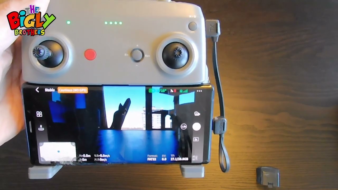 The Bigly Brothers Walker-Air Mini SE FPV Drone, Voice Control, and One Throw Fly Quick setup guide