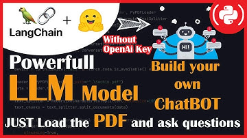 Chat with PDF using langchain without OpenAI Key