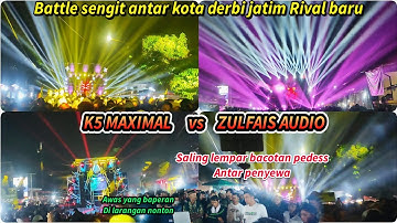 Battle sengit full bacotan pedess, K5 MAXIMAL vs ZULFAIS saling adu serangan dan tulup tulupan