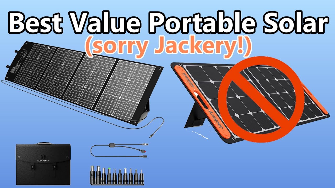 Jackery SolarSaga 100 Panneau solaire 100 W Silicium