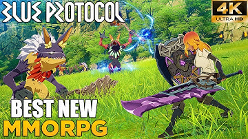NEW MMORPG - BLUE PROTOCOL GAMEPLAY TRAILER