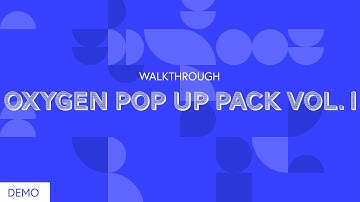 DEMO | Oxygen Pop Up Pack Vol. 1