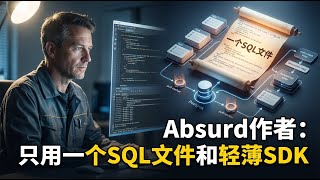 Absurd作者：「你不需要一个庞大运行时，只需要一个SQL文件和轻薄的SDK」— 颠覆性工作流系统诞生