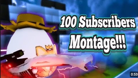 Shell Shockers | 100 SUBSCRIBERS MONTAGE!!!!!