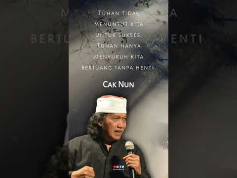 Motivasi Sukses - Cak Nun || Restu Aktorik