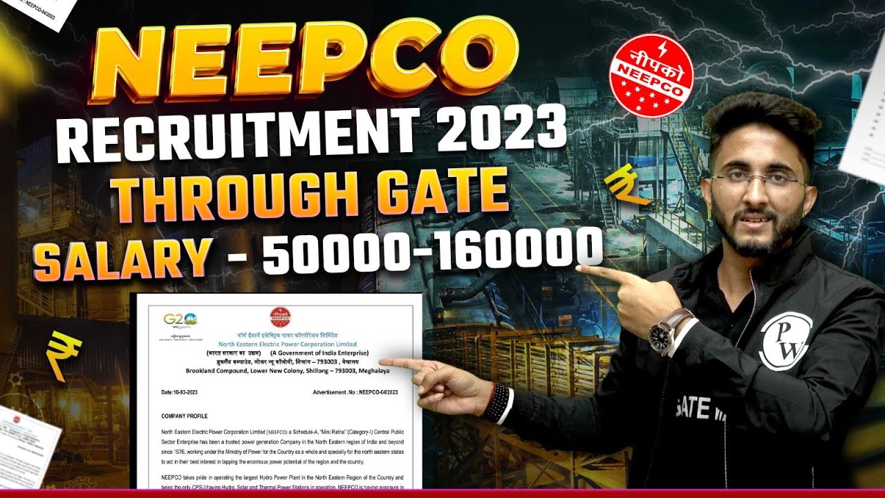 NEEPCO Recruitment 2023 Through GATE Salary 50000 160000 YouTube neepco-recruitment-2023-through-gate-salary-50000-160000-youtube