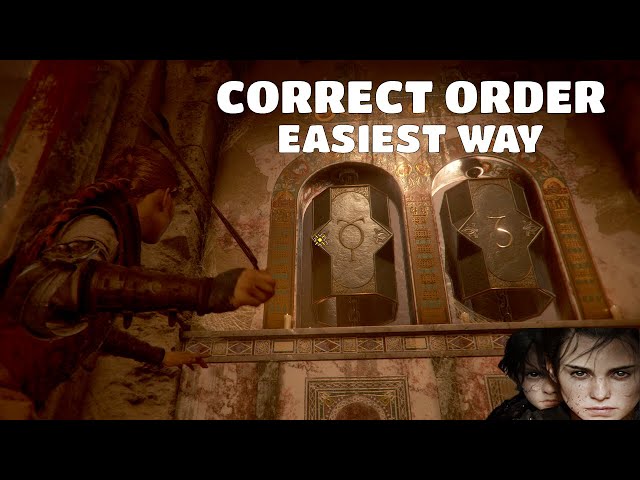 A Plague Tale Requiem bell symbol puzzle solution in Chapter 2