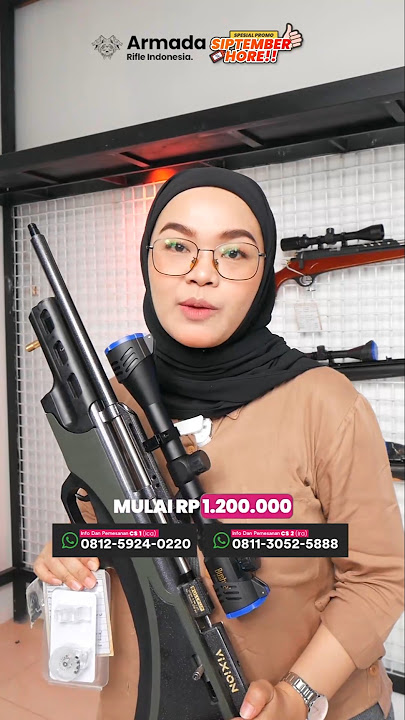 Senapan angin PCP Monel big game mulai 1.200.000 #senapanpcp #senapanangin
