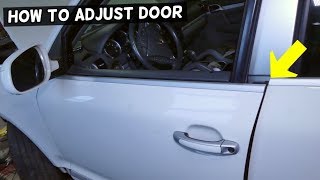 HOW TO ADJUST CAR DOOR THAT DOES NOT CLOSE demonstrated on PORSCHE screenshot 4