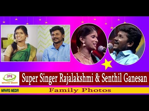 super-singer-rajalakshmi-&-senthil-ganesan-family-photos