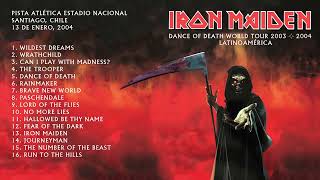 Iron Maiden - Live In Chile 2004 (Audio Full Concert) @ Pista Atlética Estadio Nacional 13/01/2004