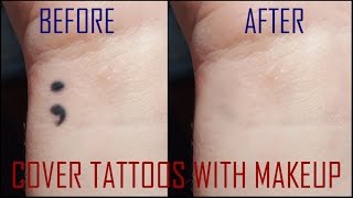 Covering A Tattoo with Makeup