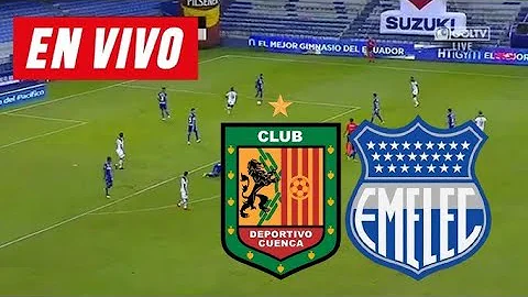 DEP. CUENCA vs CS EMELEC - EN VIVO HOY - LIGA ECUABET 2025 - SIMULADO EN PES17 - SEGUNDO HEXAGONAL
