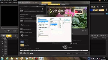 Creating a custom DVD Menu in VideoStudio X5