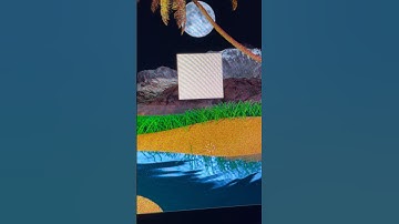 Making a Oasis Scene in Blender! #blender3d