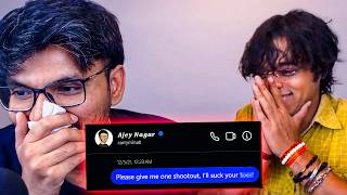 HE LEAKED MY CHATS WITH CARRYMINATI! 😱