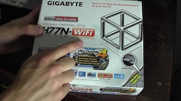 Unboxing: Gigabyte H77N-WiFi